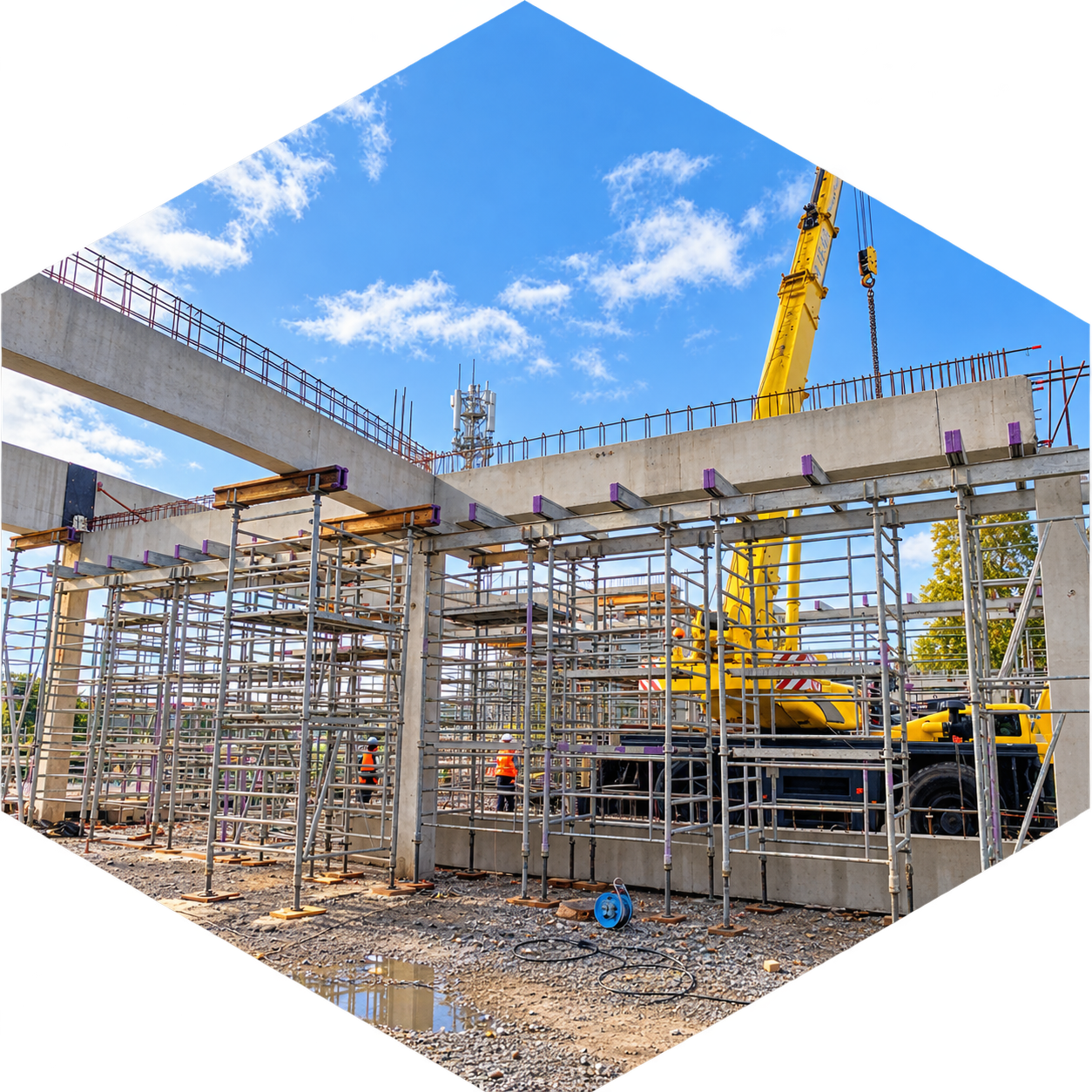 Chantier moderne 